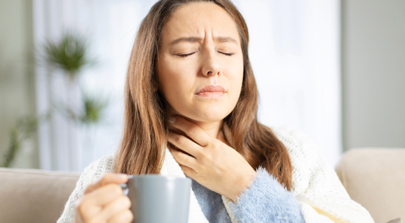 Professional sore throat treatment in farnham royal
