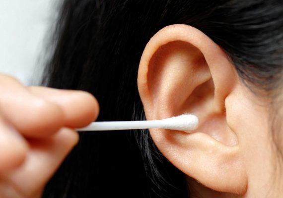 Ear wax removal in slough