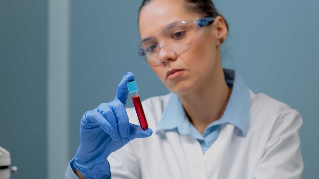 Blood test for vitamin deficiency