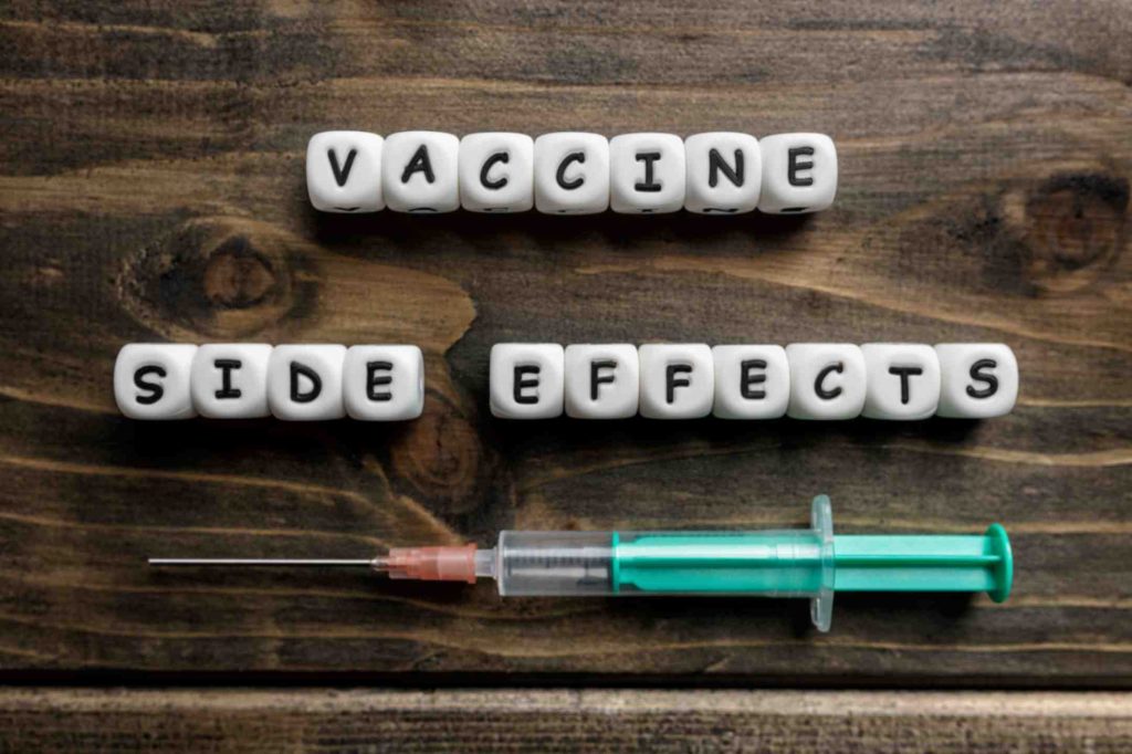 Side effects of travel vaccinations