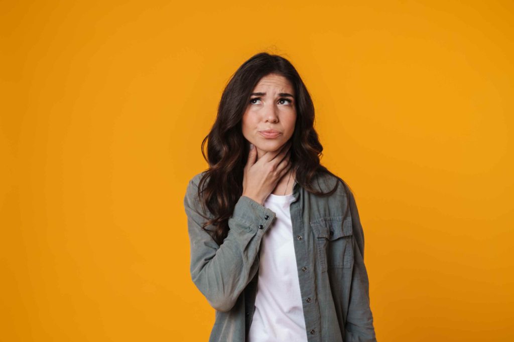 Can stress cause sore throat