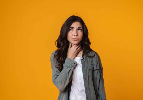 Can stress cause sore throat